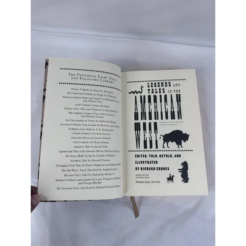 Legends and Tales of the American West by Richard Erdoes leatherbound 1991